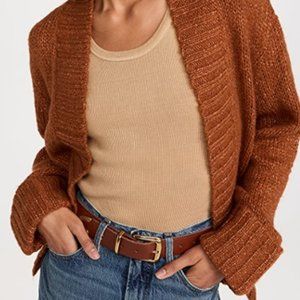 Rich Earth-Tone Z Supply Open Cardigan size S NWT